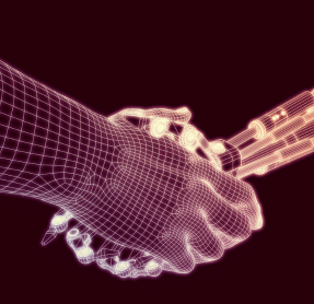 human and robot semi-automation product image for factory customers